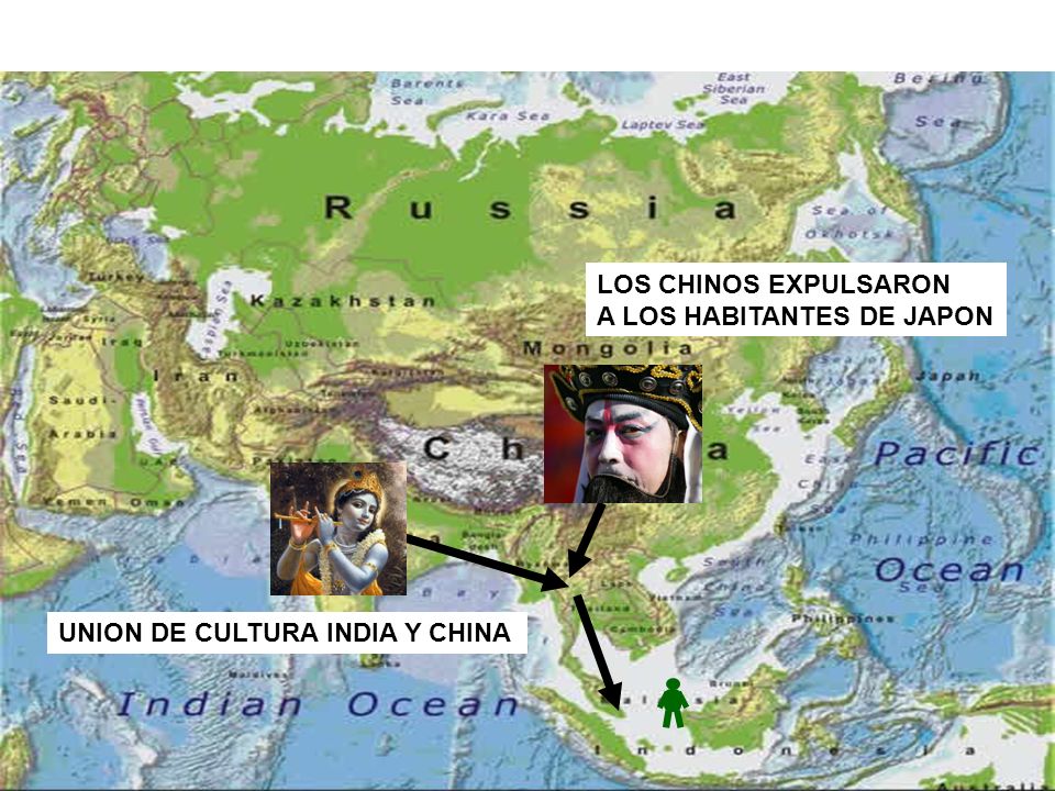 LOS CHINOS EXPULSARON A LOS HABITANTES DE JAPON UNION DE CULTURA INDIA Y CHINA
