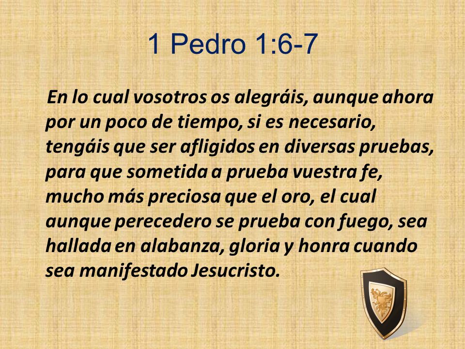 1 Pedro 1:6-7