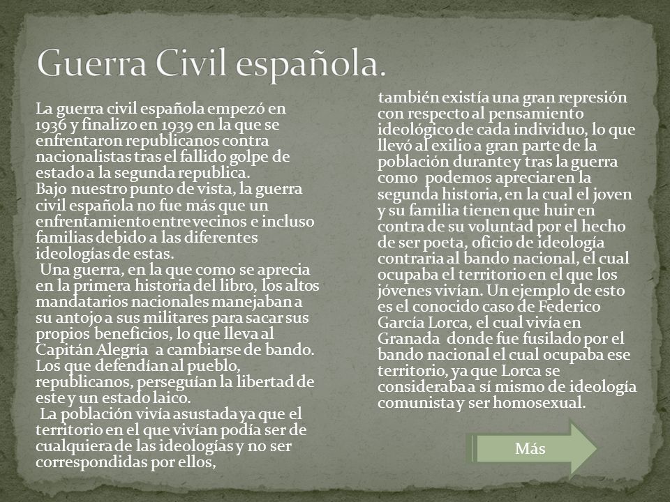Guerra Civil española.