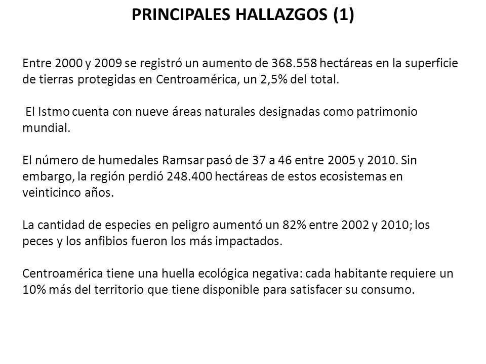 PRINCIPALES HALLAZGOS (1)