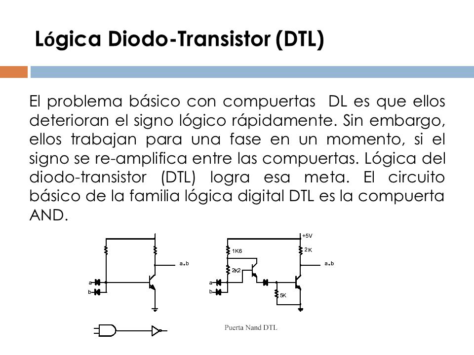 Lógica Diodo-Transistor (DTL)