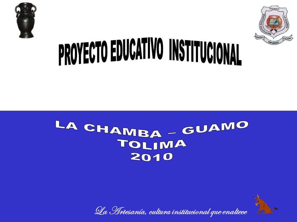 PROYECTO EDUCATIVO INSTITUCIONAL