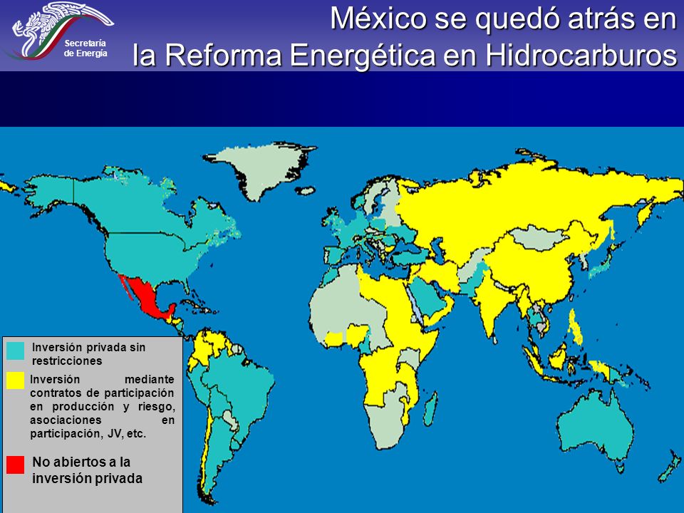 México se quedó atrás en la Reforma Energética en Hidrocarburos