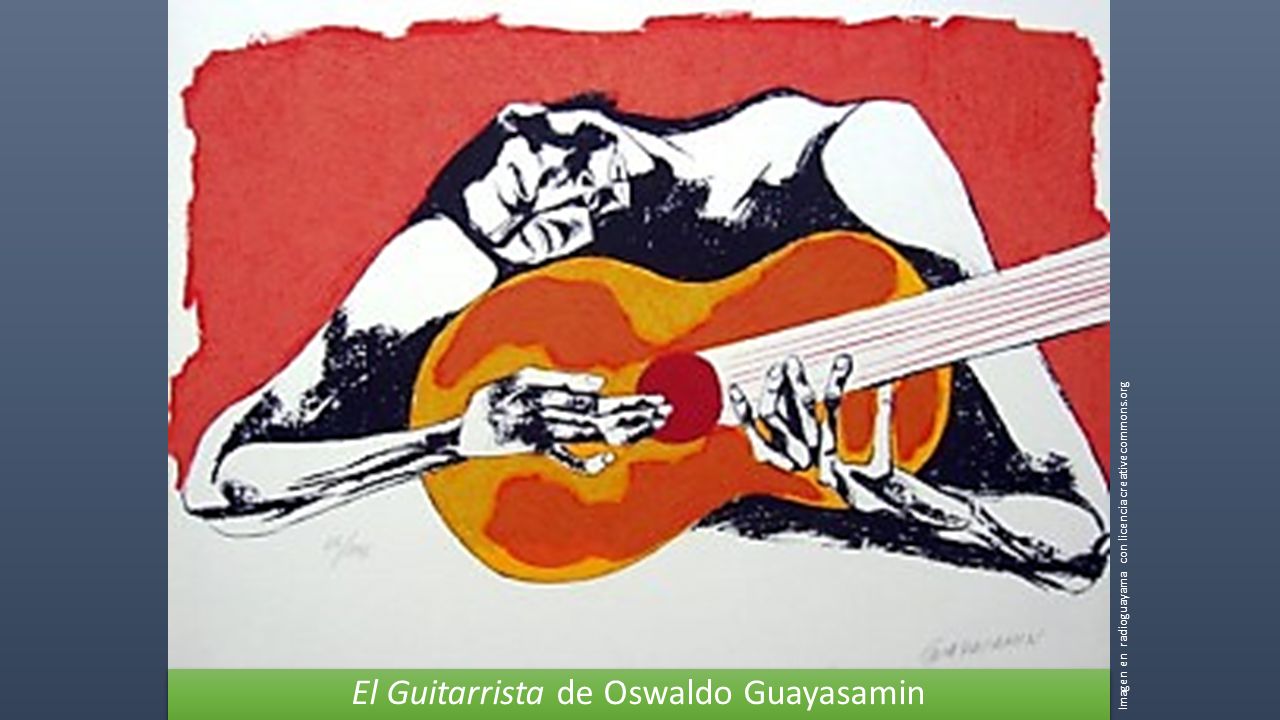 El Guitarrista de Oswaldo Guayasamin