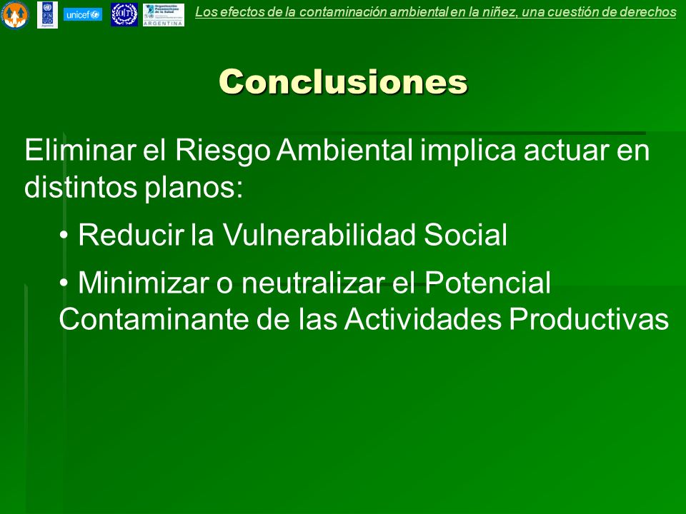 Los efectos de la contaminación ambiental en la niñez, una cuestión de derechos