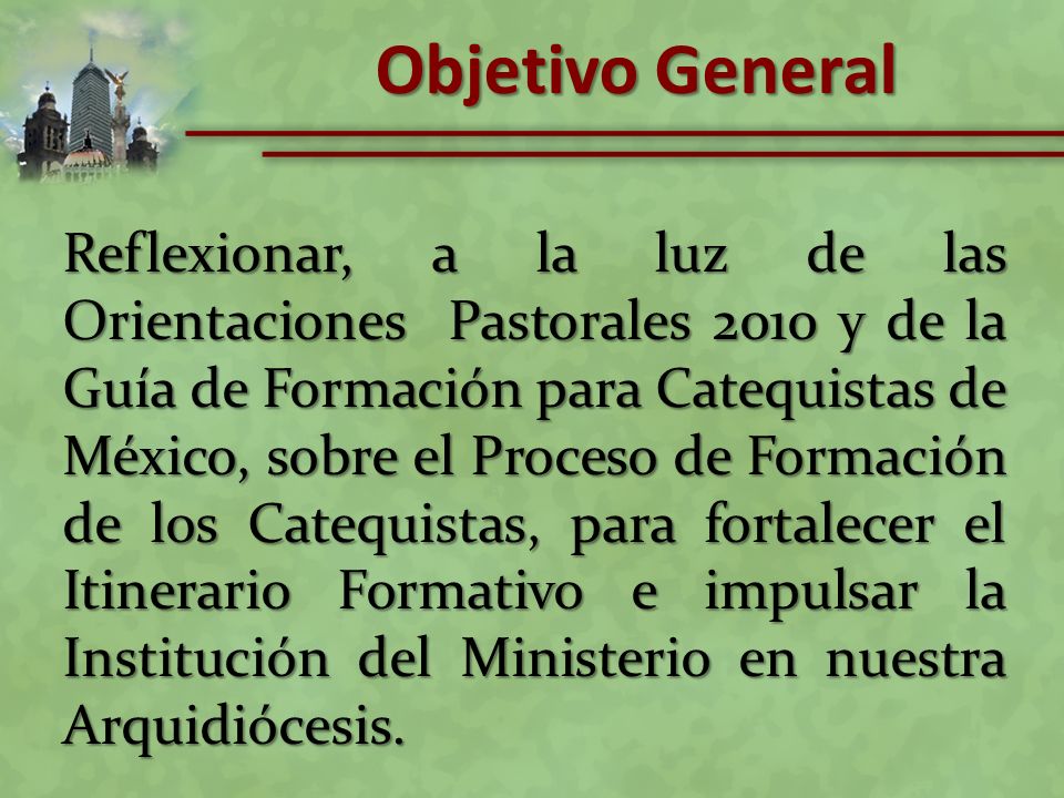Objetivo General