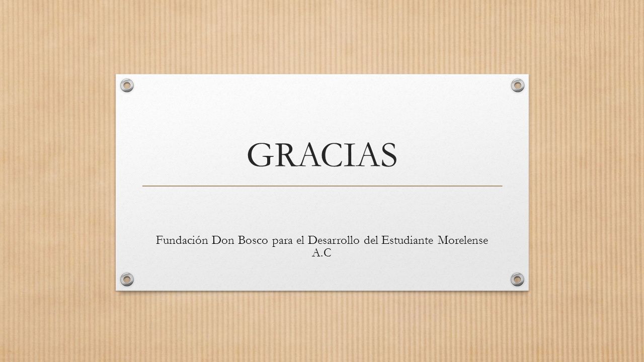 Fundación Don Bosco para el Desarrollo del Estudiante Morelense A.C