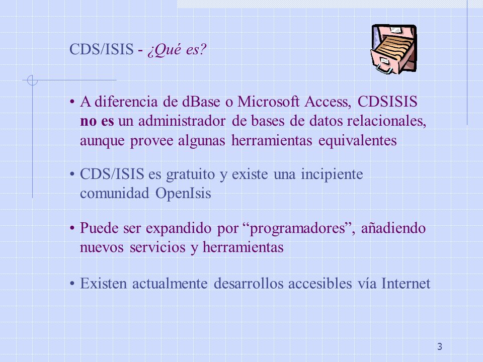 CDS/ISIS - ¿Qué es
