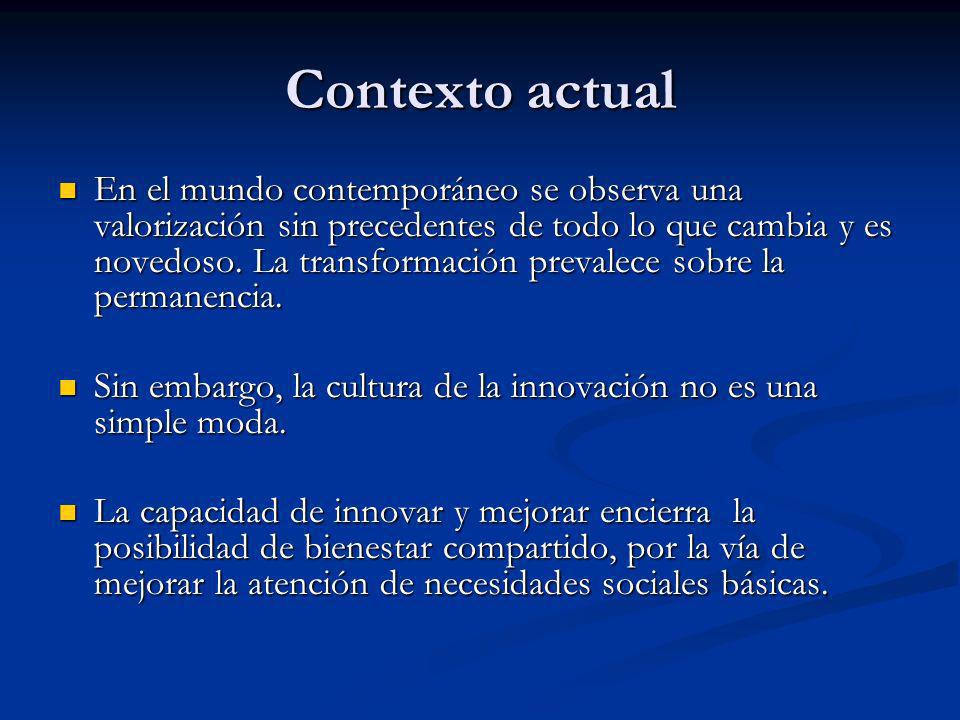 Contexto actual