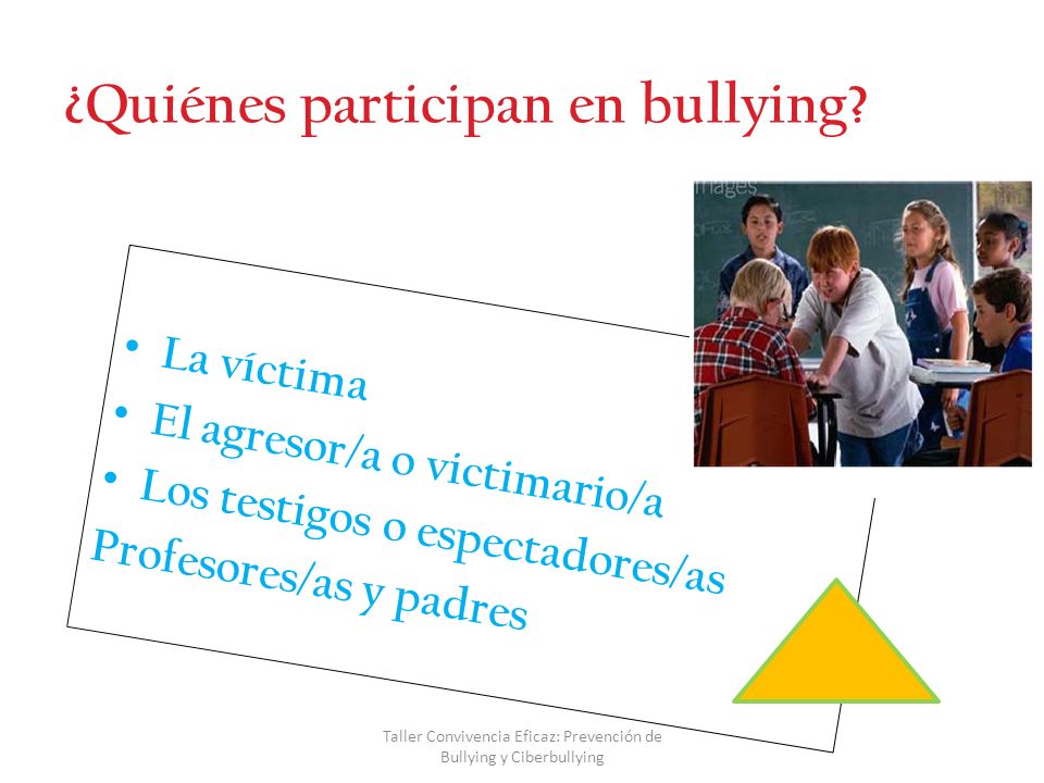 Taller Convivencia Eficaz: Prevención de Bullying y Ciberbullying