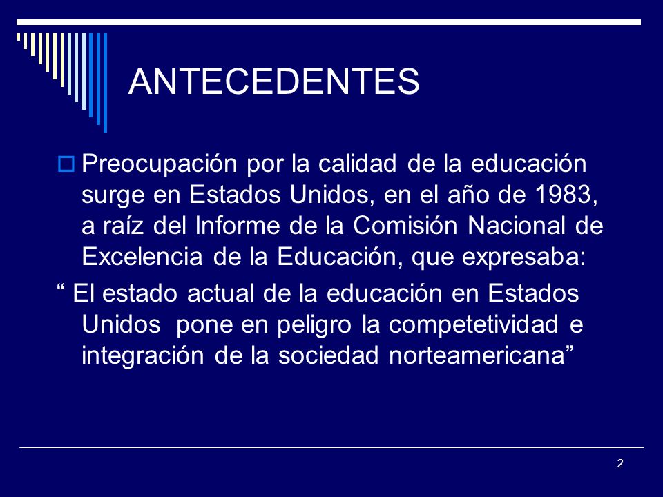 ANTECEDENTES
