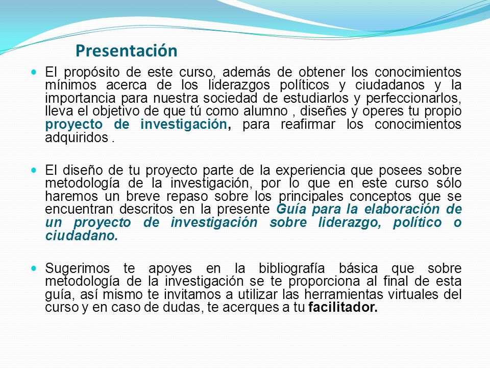 Presentación