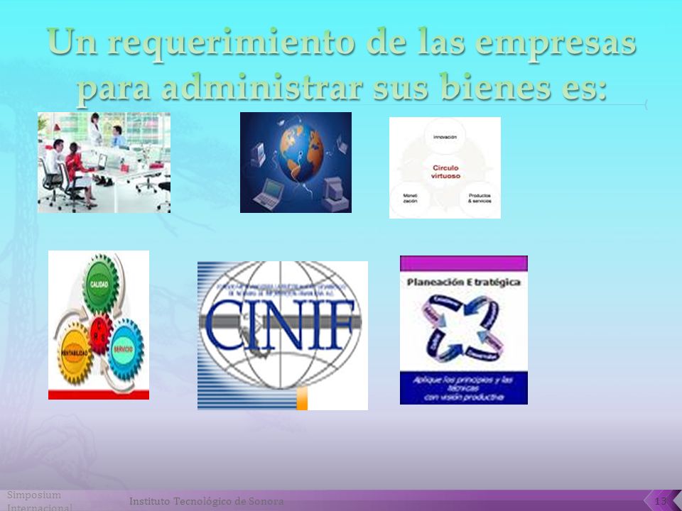 Un requerimiento de las empresas para administrar sus bienes es: