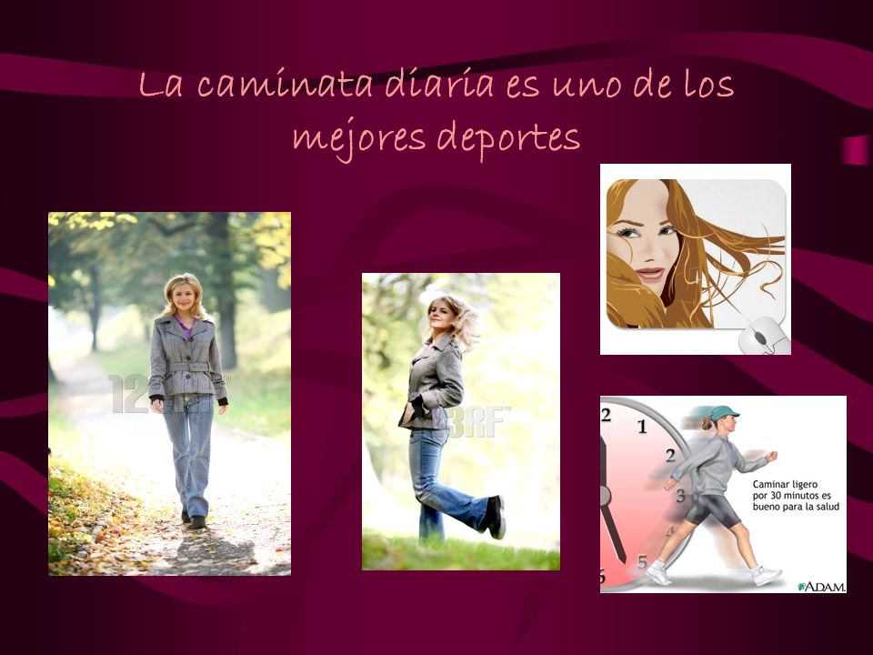 La caminata diaria es uno de los mejores deportes