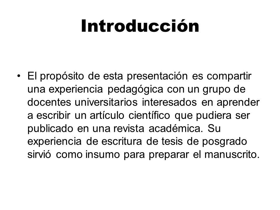 Introducción
