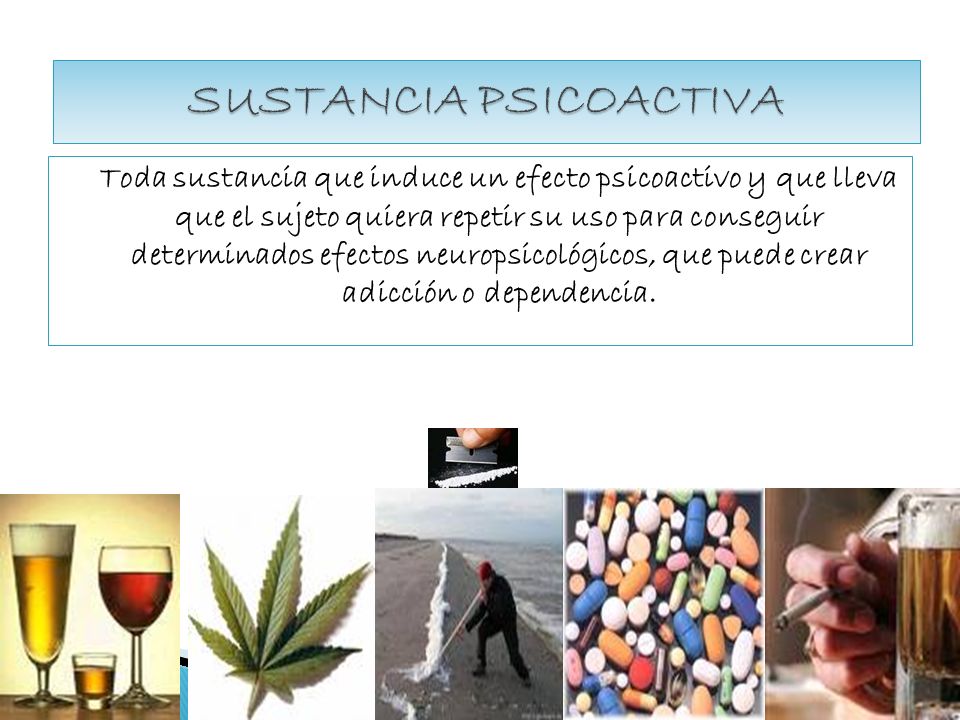 SUSTANCIA PSICOACTIVA