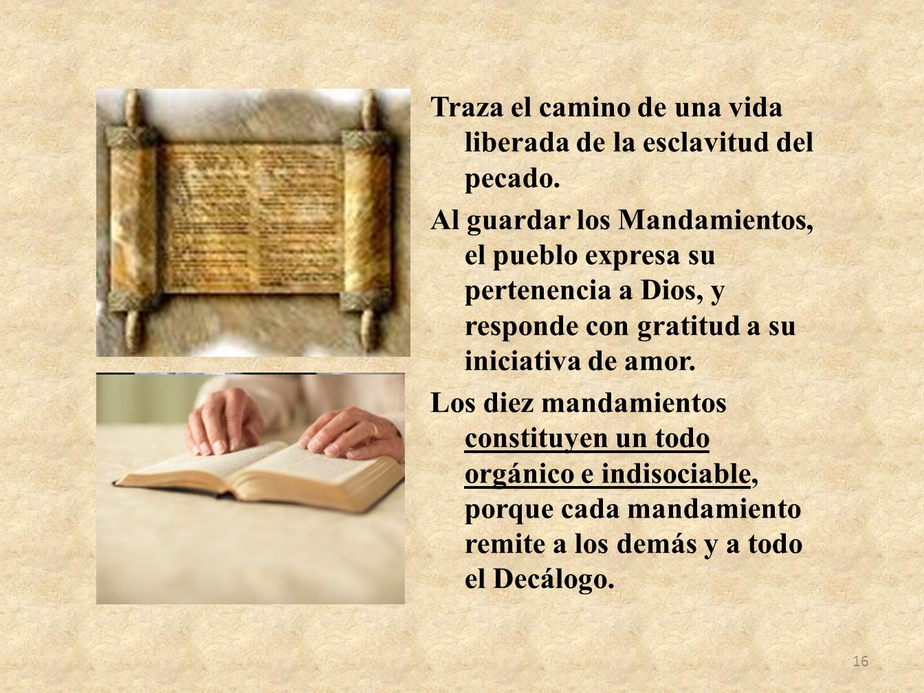 Traza el camino de una vida liberada de la esclavitud del pecado