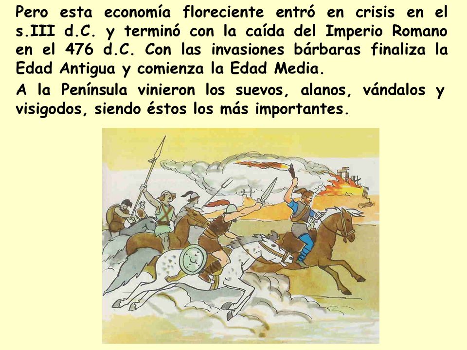 Pero esta economía floreciente entró en crisis en el s. III d. C