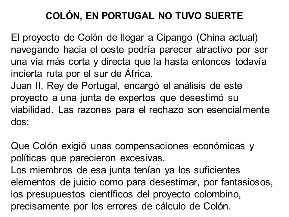 COLÓN, EN PORTUGAL NO TUVO SUERTE