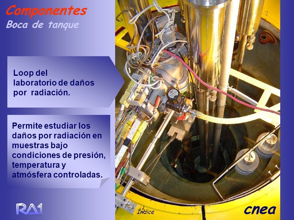 Componentes Boca de tanque Loop del laboratorio de daños