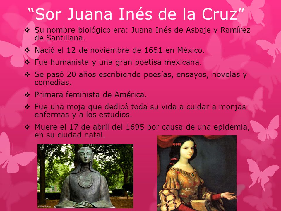 Sor Juana Inés de la Cruz
