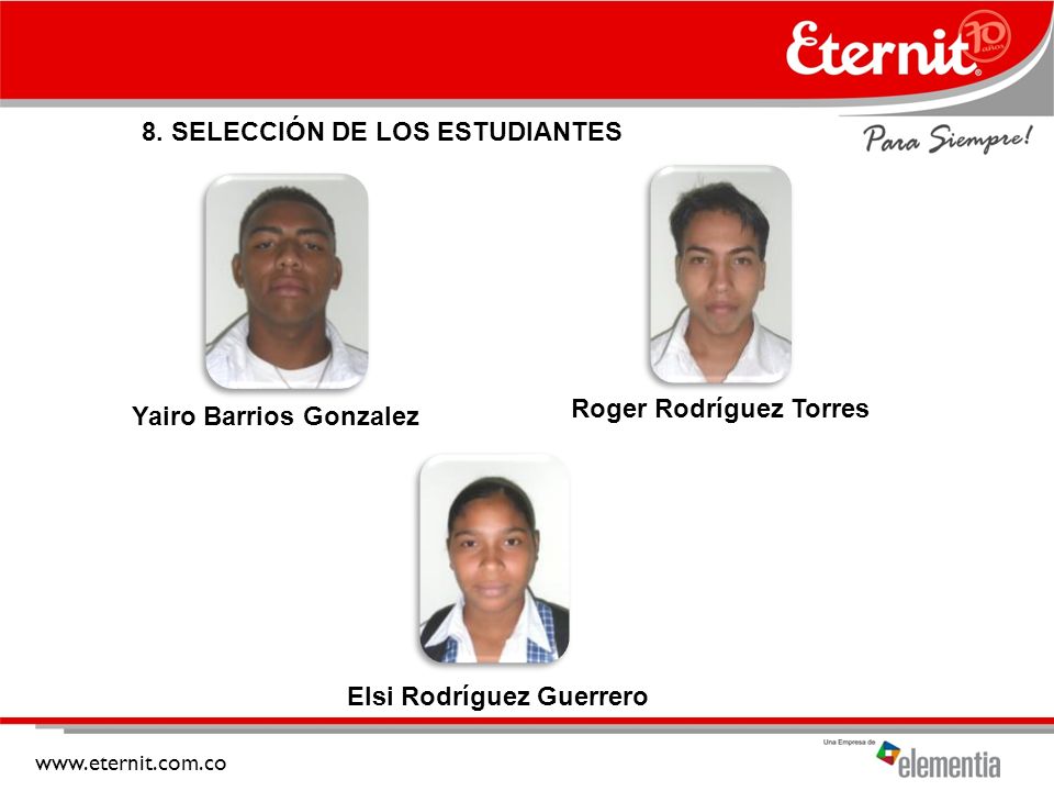 Yairo Barrios Gonzalez Roger Rodríguez Torres Elsi Rodríguez Guerrero