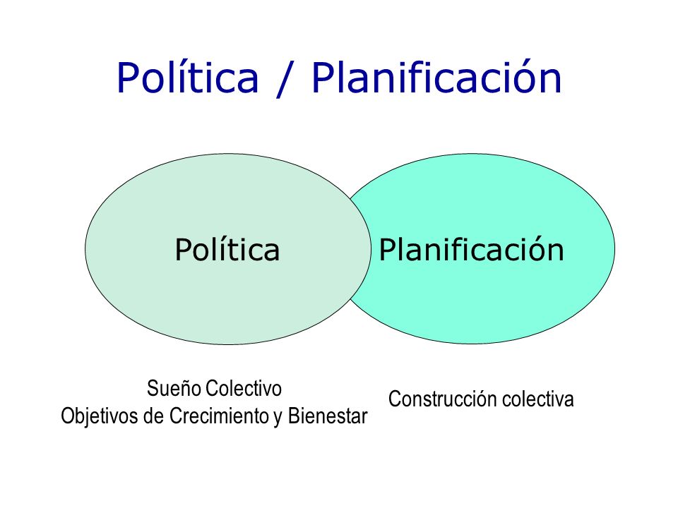 Política / Planificación