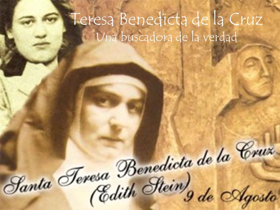 Teresa Benedicta de la Cruz Una buscadora de la verdad
