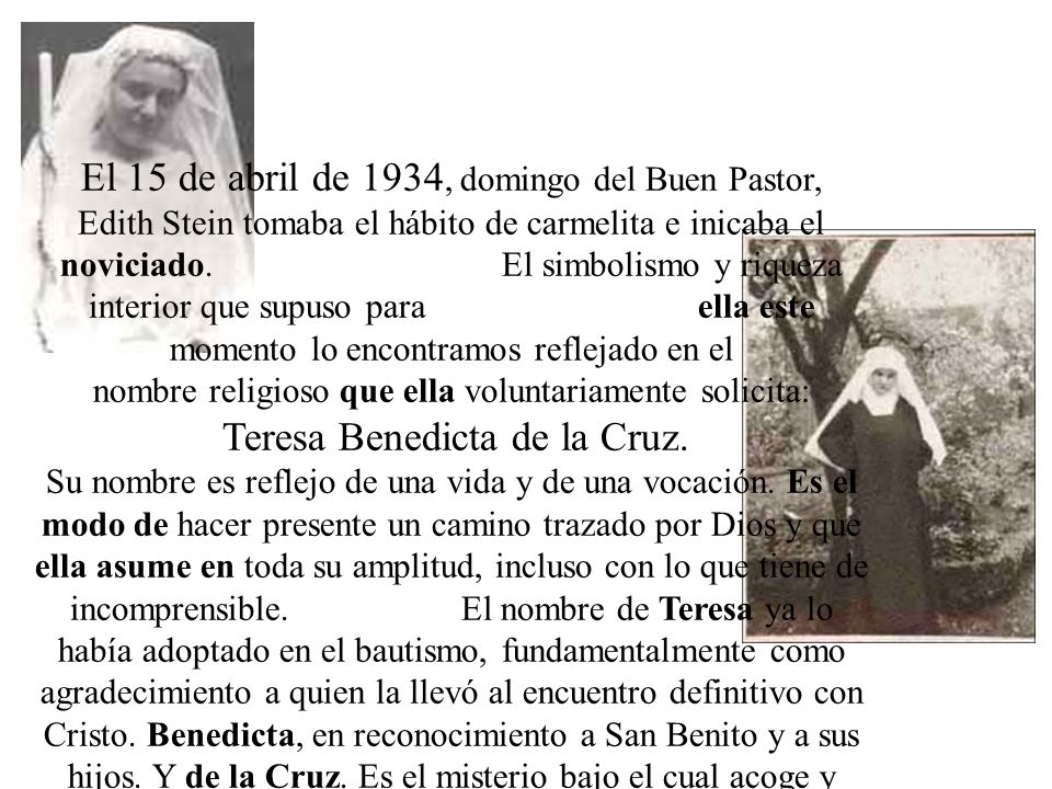 El 15 de abril de 1934, domingo del Buen Pastor,