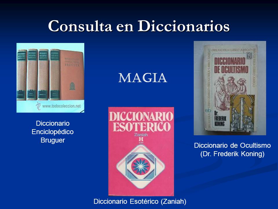 Consulta en Diccionarios