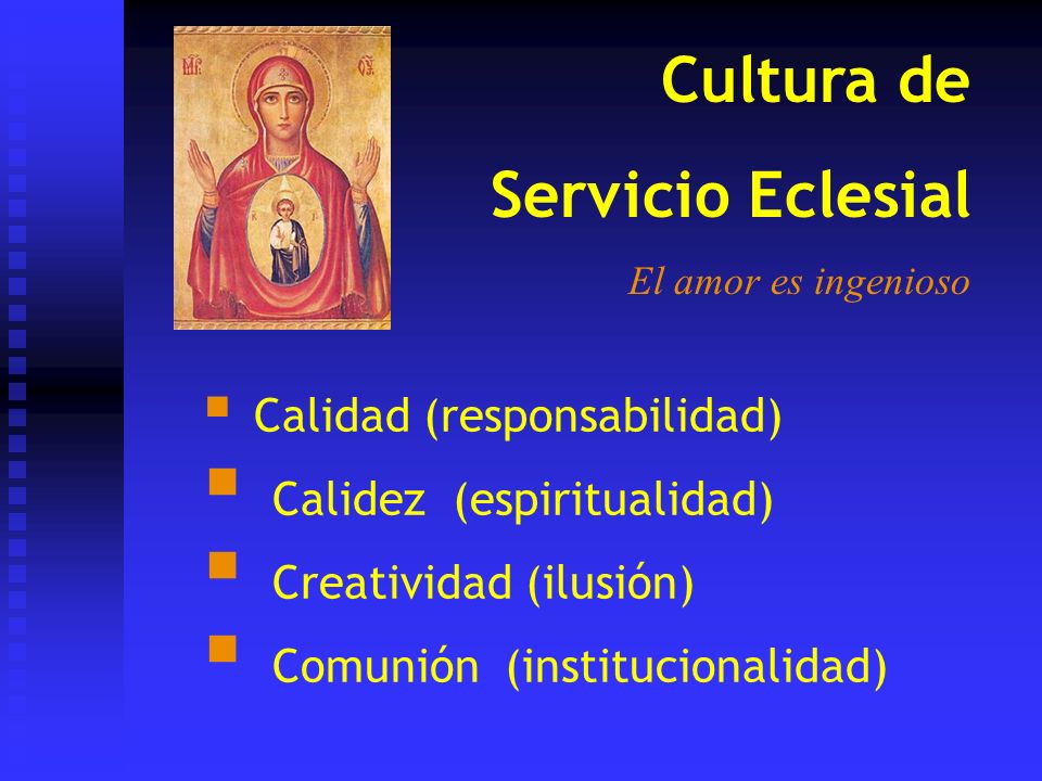 Cultura de Servicio Eclesial Calidez (espiritualidad)