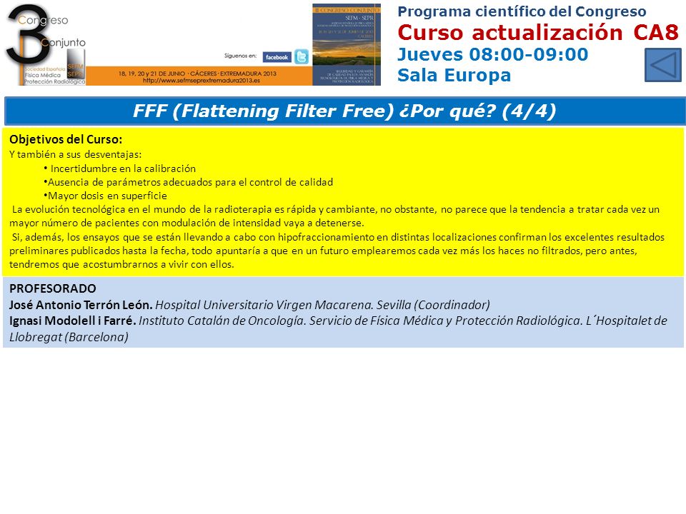 FFF (Flattening Filter Free) ¿Por qué (4/4)