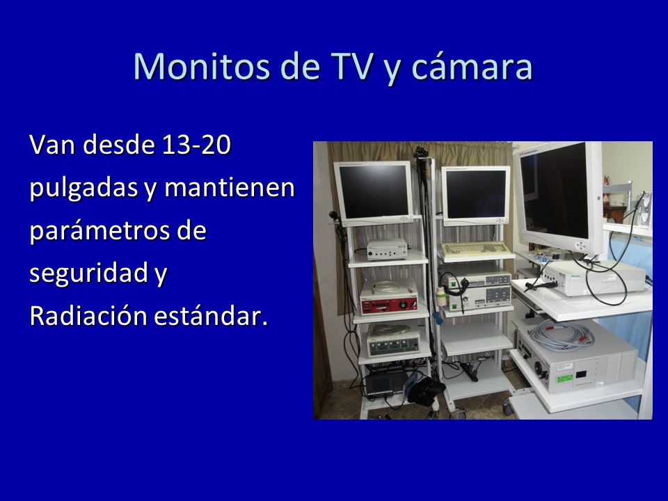 Monitos de TV y cámara Van desde pulgadas y mantienen