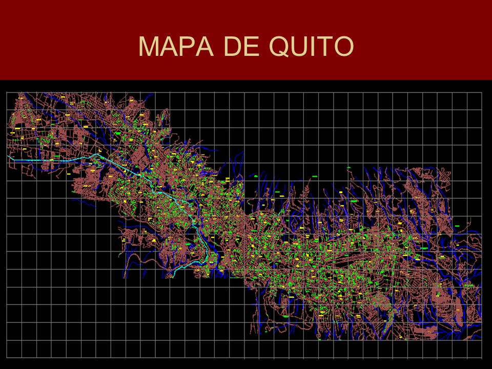 MAPA DE QUITO