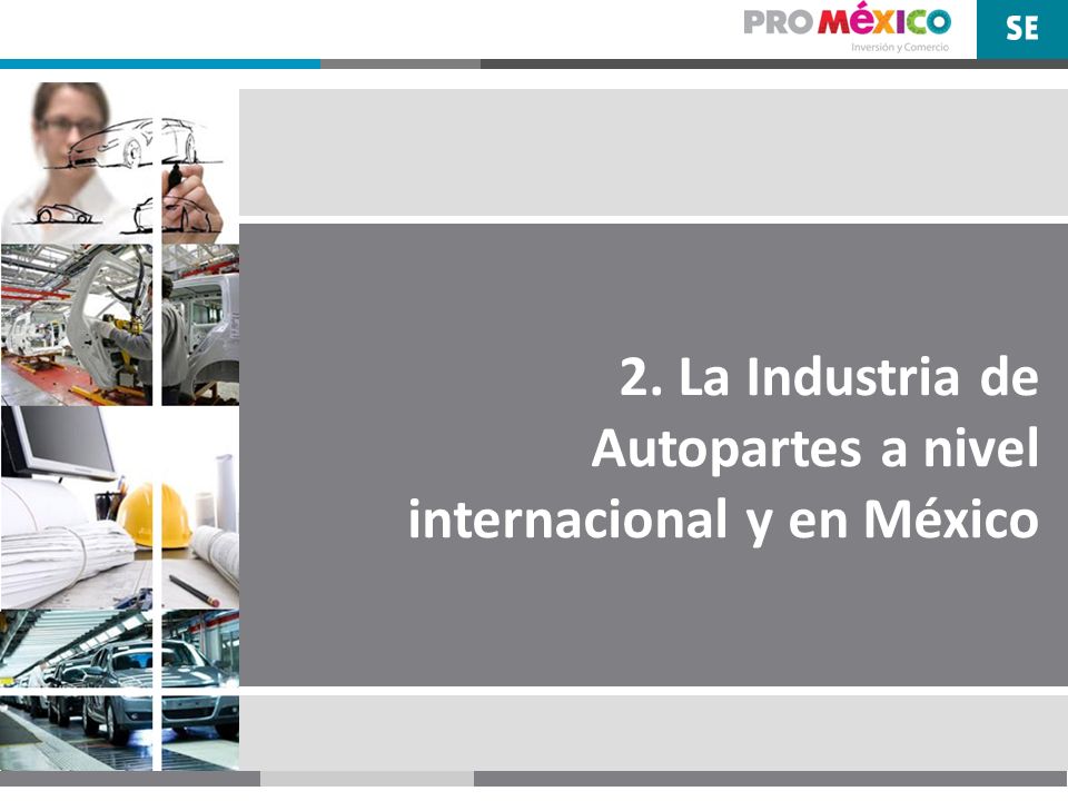 2. La Industria de Autopartes a nivel internacional y en México
