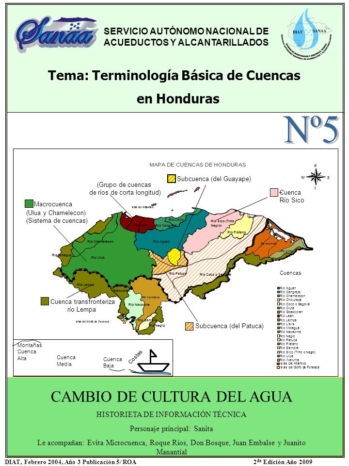 Nº5 CAMBIO DE CULTURA DEL AGUA Tema: Terminología Básica de Cuencas