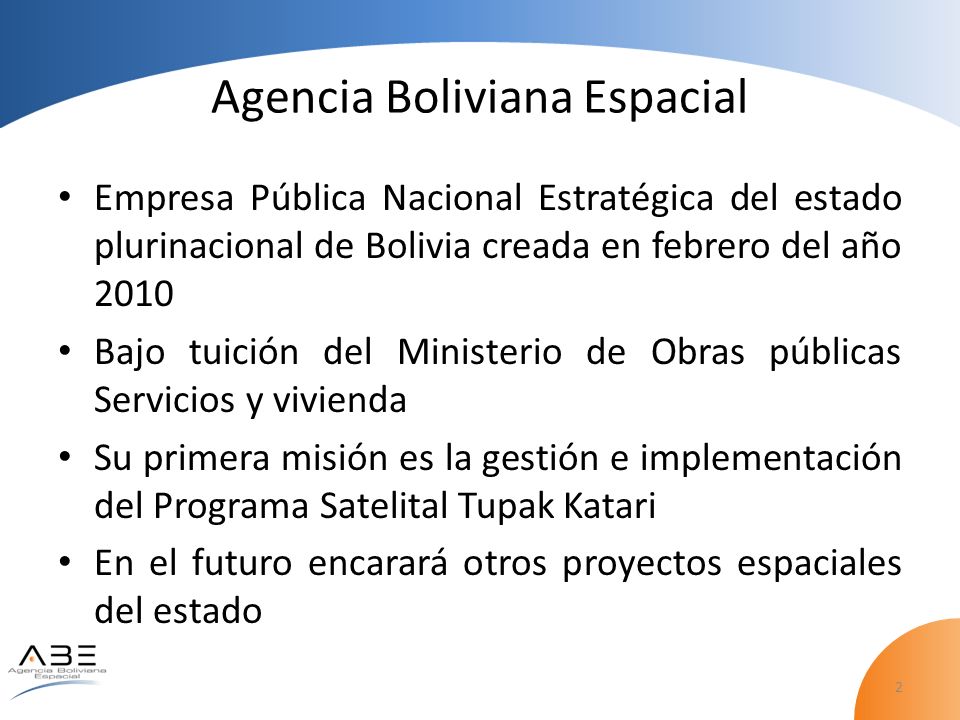 Agencia Boliviana Espacial