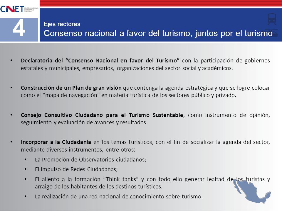 Consenso nacional a favor del turismo, juntos por el turismo