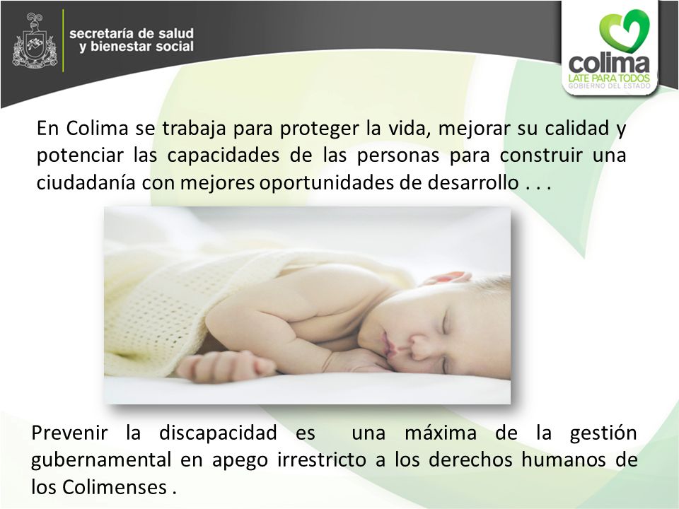 En Colima se trabaja para proteger la vida, mejorar su calidad y potenciar las capacidades de las personas para construir una ciudadanía con mejores oportunidades de desarrollo . . .