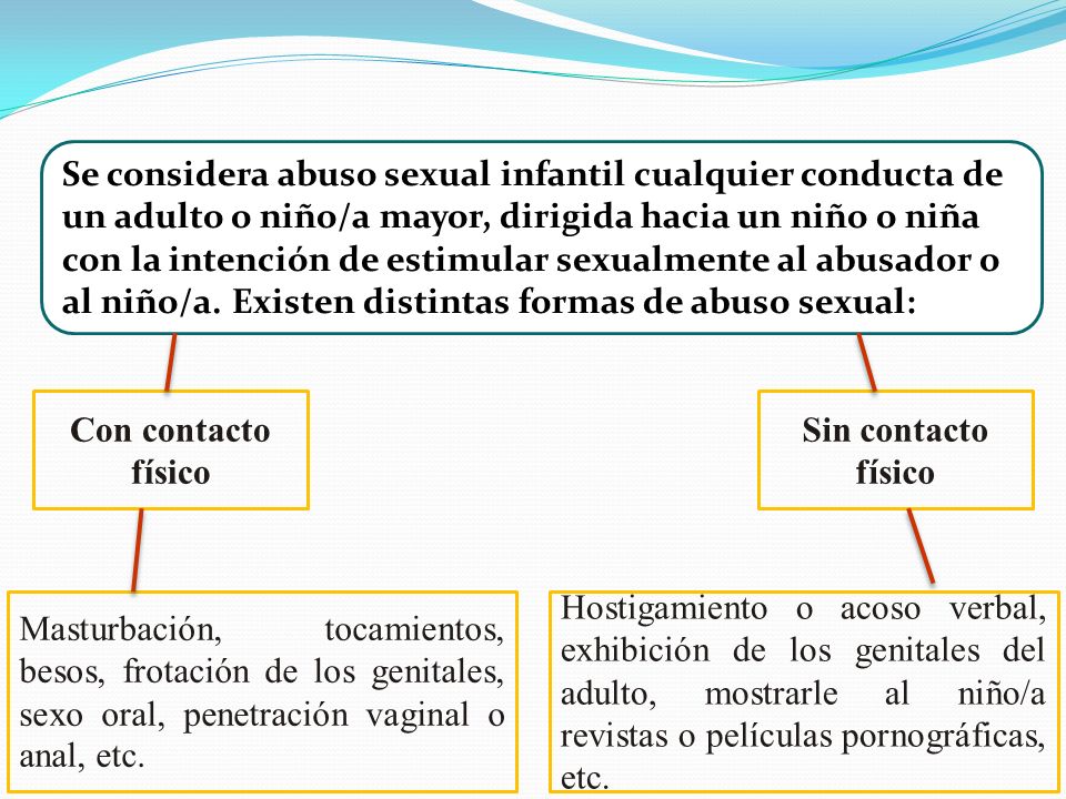 Abuso Sexual Infantil