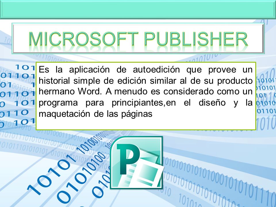 Microsoft Publisher