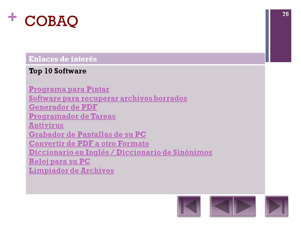 COBAQ Enlaces de interés Top 10 Software Programa para Pintar