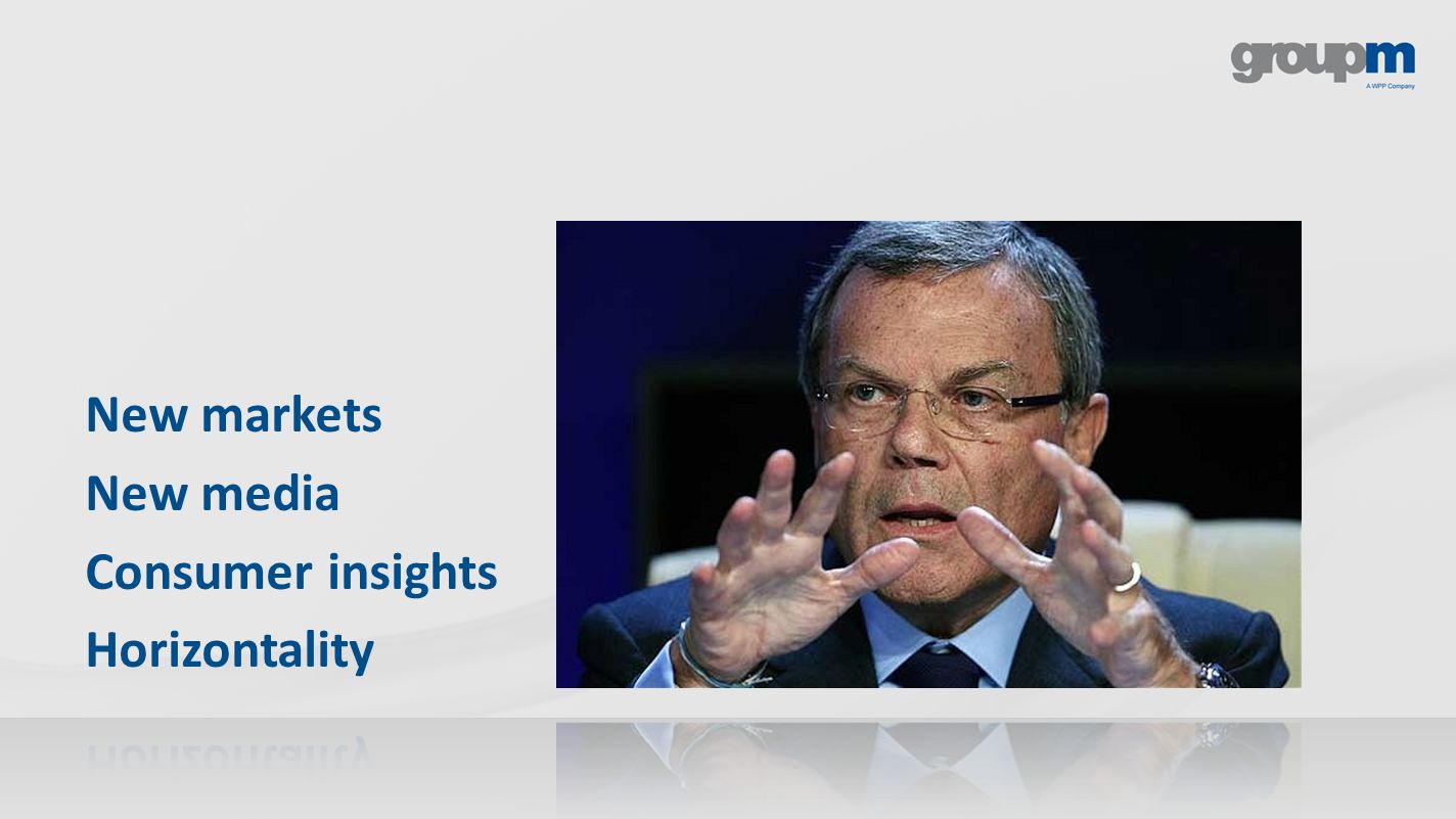 New markets New media Consumer insights Horizontality