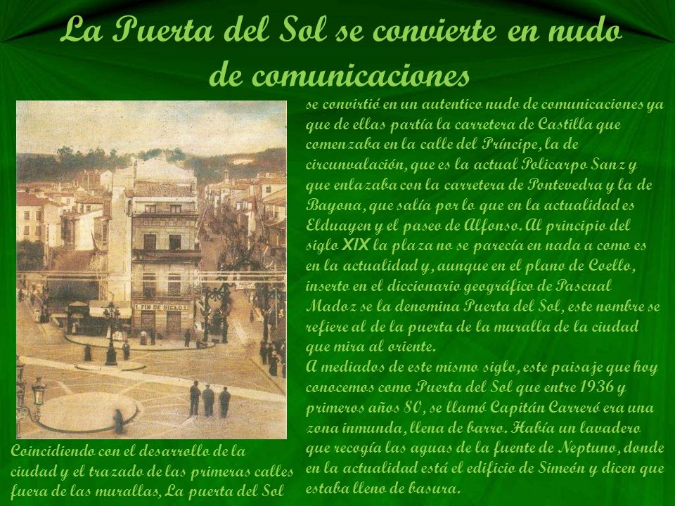 La Puerta del Sol se convierte en nudo de comunicaciones