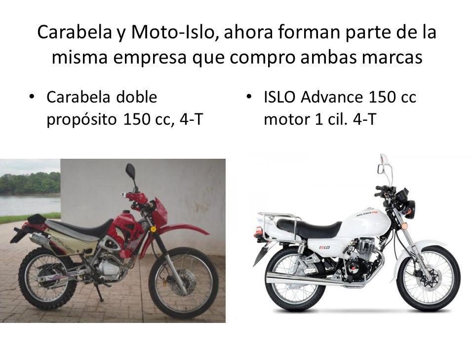 Carabela y Moto-Islo, ahora forman parte de la misma empresa que compro ambas marcas