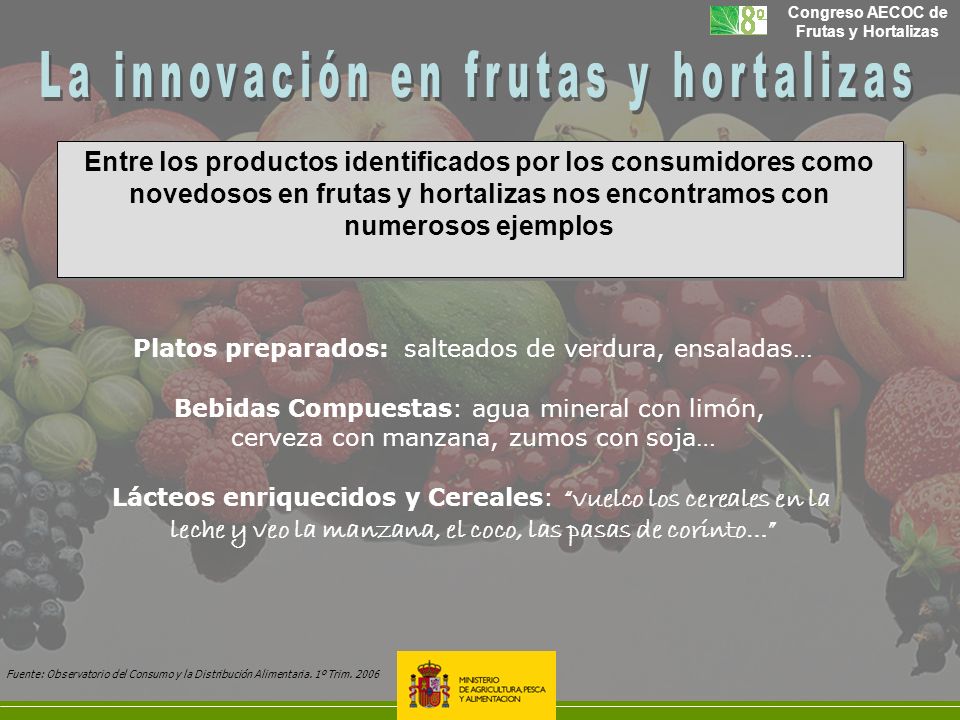 leche y veo la manzana, el coco, las pasas de corinto…