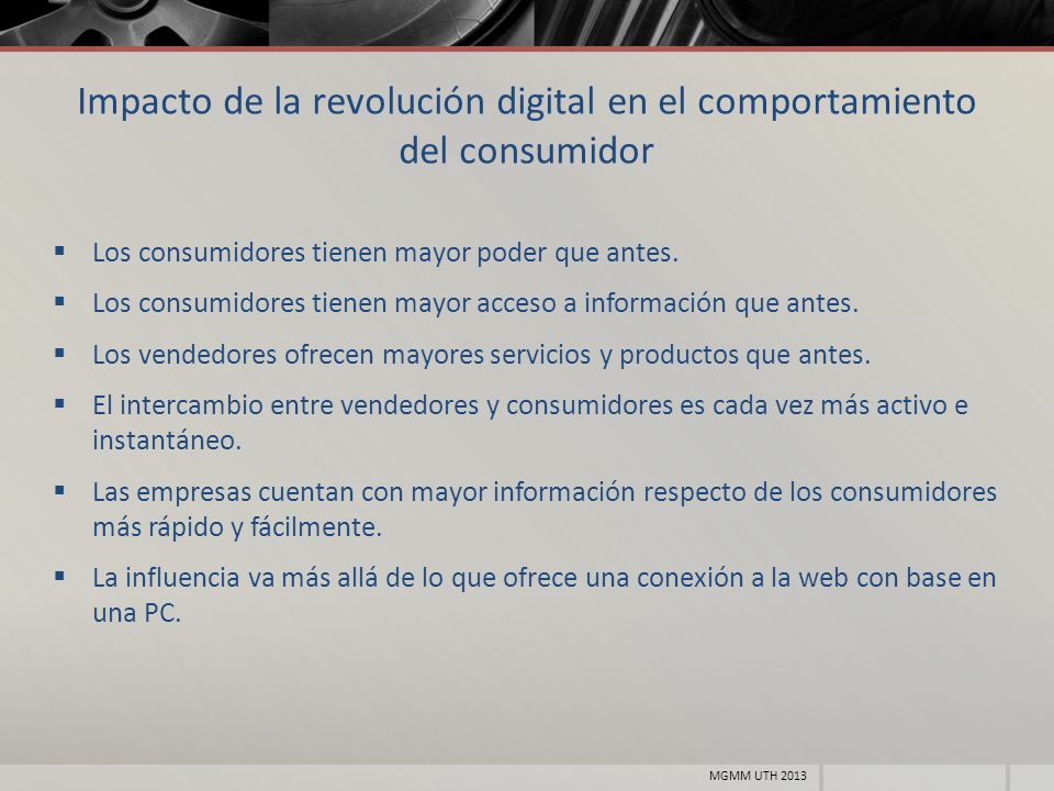 Impacto de la revolución digital en el comportamiento del consumidor