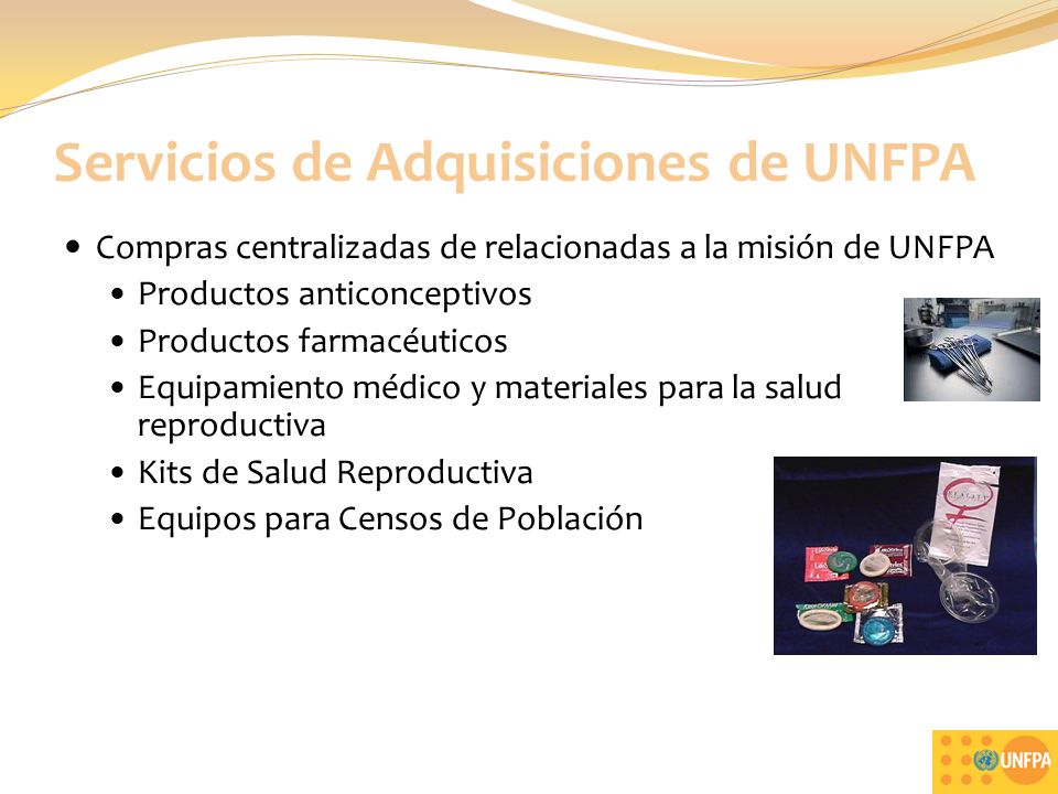 Servicios de Adquisiciones de UNFPA