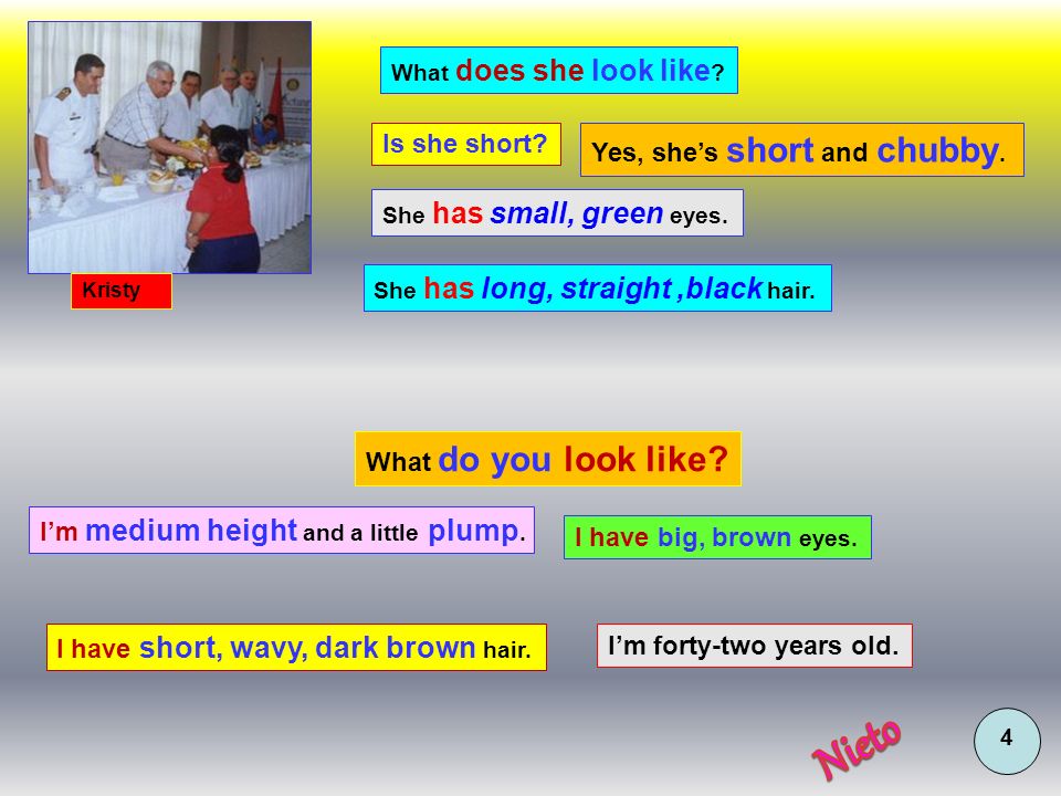 Nieto Is she short Yes, she’s short and chubby.