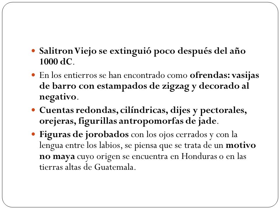 Salitron Viejo se extinguió poco después del año 1000 dC.